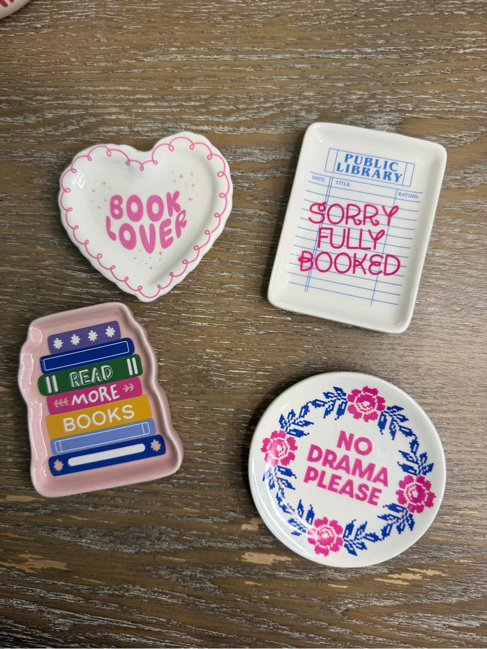 Target Book Trinket Trays set of 4